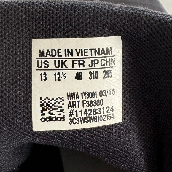 Pre-Owned ADIDAS casual court shoe Men’s Size 13 - Picture 9 of 9